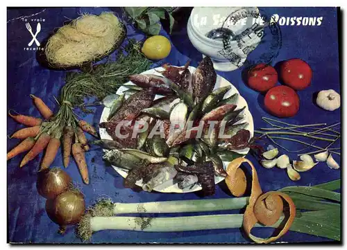 Cartes postales moderne Cuisine Soupe de poissons