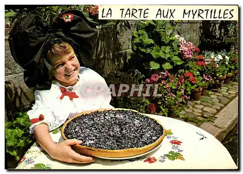 Cartes postales moderne Cuisine Tarte a la Myrtille