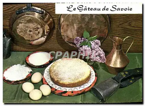 Cartes postales moderne Cuisine Le gateau de Savoie