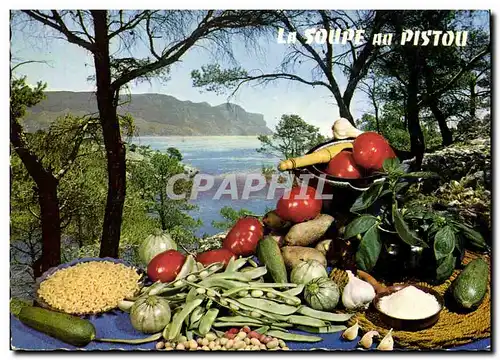 Cartes postales moderne Cuisine La soupe au Pistou