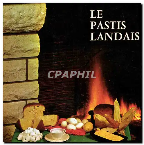 Cartes postales moderne Cuisine Le pastis Landais