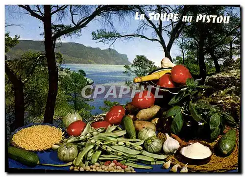 Cartes postales moderne Cuisine La soupe au Pistou