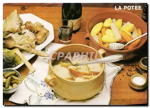 Cartes postales moderne Cuisine La potee