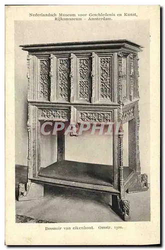 Cartes postales Rijksmuseum Amsterdam Dressoir