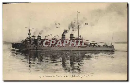 Cartes postales Bateau Le Jules Ferry