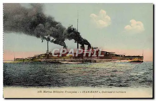 Cartes postales Bateau Jean Bart Cuirasse a turbines