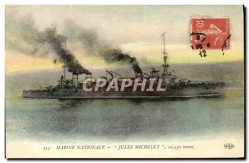 Cartes postales Bateau Jules Michelet