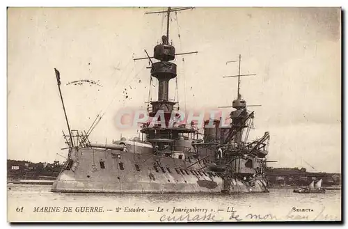 Cartes postales Bateau Le Jaureguiberry 2eme Escadre