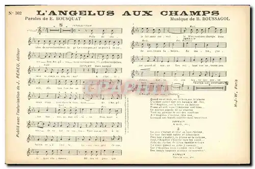 Cartes postales L&#39angelus aux Champs Bousquat Boussagol