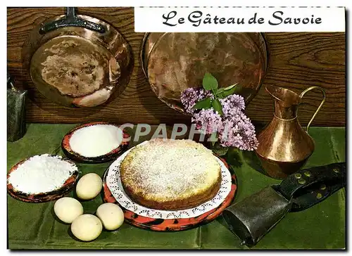 Cartes postales moderne Le gateau de Savoie