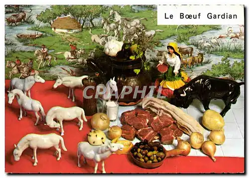 Cartes postales moderne Le boeuf Gardian