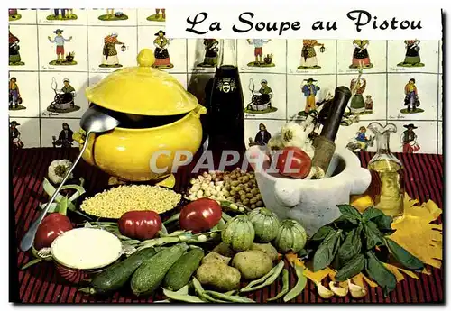 Cartes postales moderne La soupe au Pistou