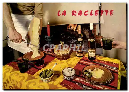 Cartes postales moderne La raclette