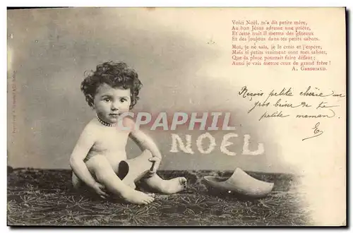 Cartes postales Fantaisie Enfant Noel