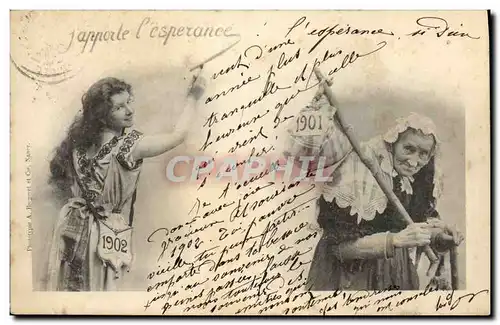 Cartes postales Fantaisie Femme L&#39esperance