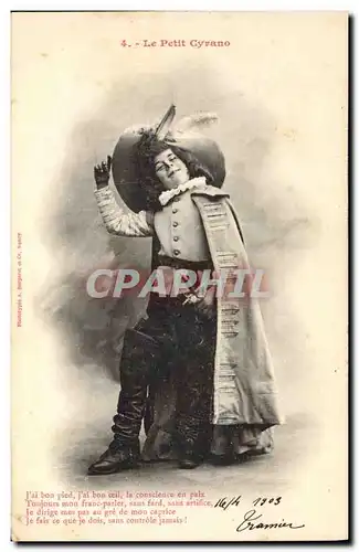 Ansichtskarte AK Fantaisie Enfant Le petit Cyrano