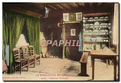 Cartes postales Normandie Interieur Normand