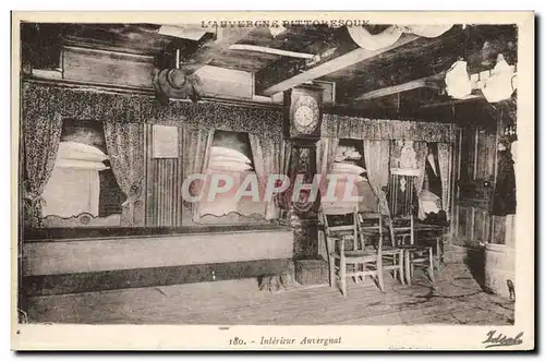 Cartes postales Auvergne Interieur Auvergnat