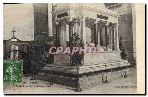 Cartes postales Nantes Tombeau du General Lamoriciere