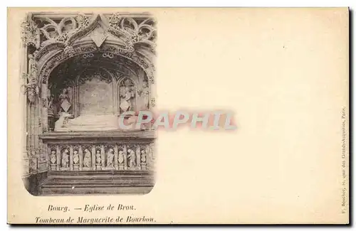 Ansichtskarte AK Bourg Eglise de Brou Tombeau de Marguerite de Bourbon