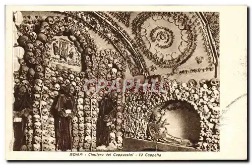 Cartes postales Roma Cimitiero dei Cappucini