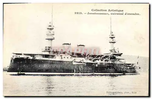 Cartes postales Bateau Jaureguiberry Cuirasse d'escadre