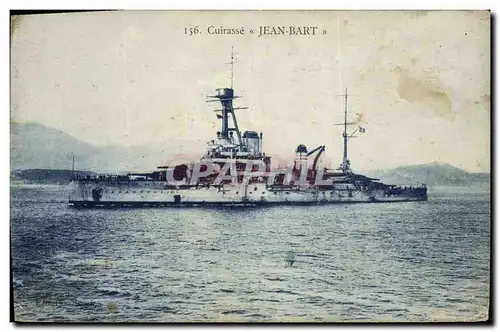 Cartes postales Bateau Cuirasse Jean Bart