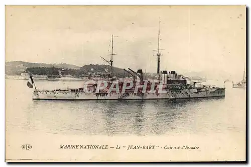 Cartes postales Bateau Le Jean Bart Cuirasse d&#39escadre