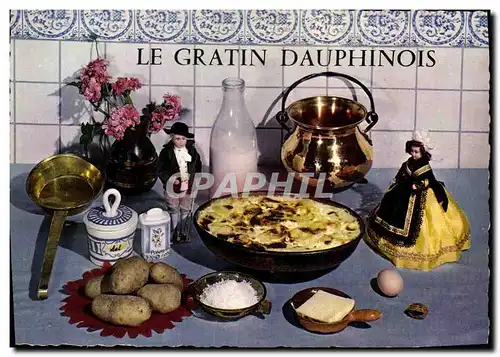 Cartes postales moderne Le gratin Dauphinois