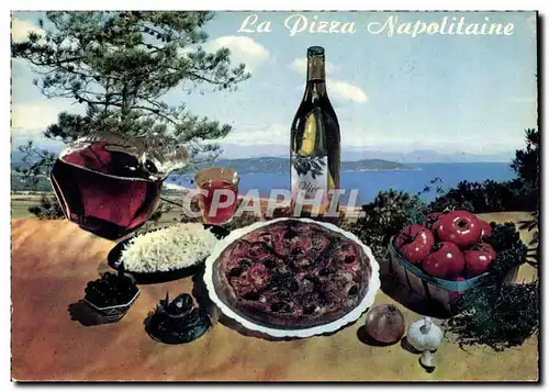 Cartes postales moderne La pizza Napolitaine