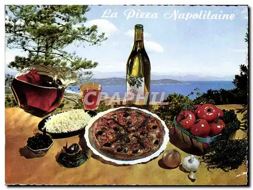 Cartes postales moderne La Pizza Napolitaine