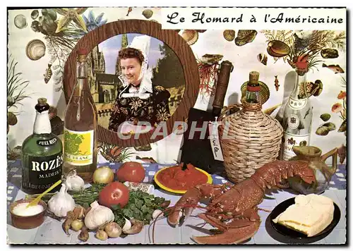 Cartes postales moderne Le Homard a l&#39Americaine