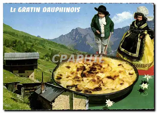 Cartes postales moderne Le gratin Dauphinois