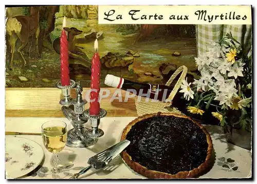 Cartes postales moderne La Tarte aux myrtilles