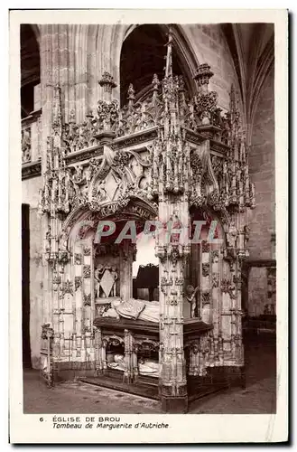 Ansichtskarte AK Eglise de Brou Tombeau de Marguerite d&#39Autriche