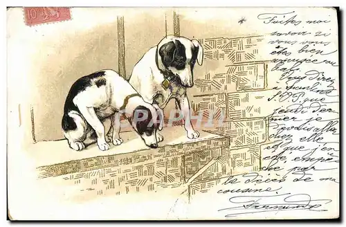 Cartes postales Chien Chiens Chiot