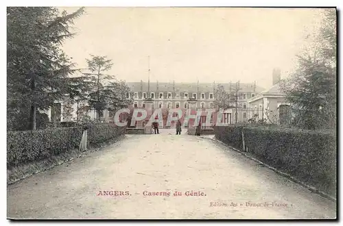 Cartes postales Militaria Angers Caserne du Genie