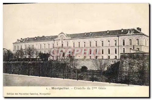 Ansichtskarte AK Militaria Montpellier Citadelle du 2eme Genie