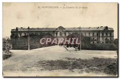 Ansichtskarte AK Militaria Montpellier La citadelle du 2eme Genie