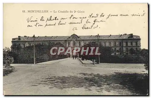 Ansichtskarte AK Militaria Montpellier la citadelle du 2eme Genie