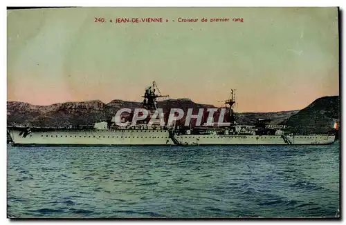 Cartes postales Bateau Jean de Vienne Croiseur de premier rang