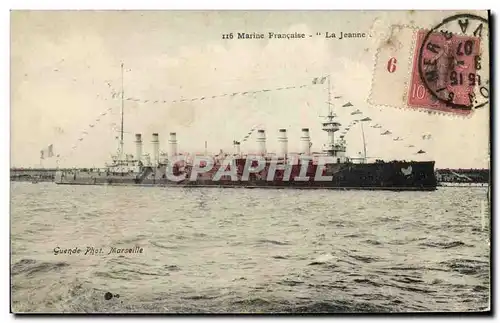 Cartes postales Bateau La Jeanne d'Arc