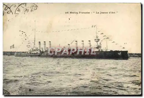 Cartes postales Bateau La Jeanne d&#39Arc