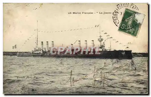 Cartes postales Bateau La Jeanne d'Arc