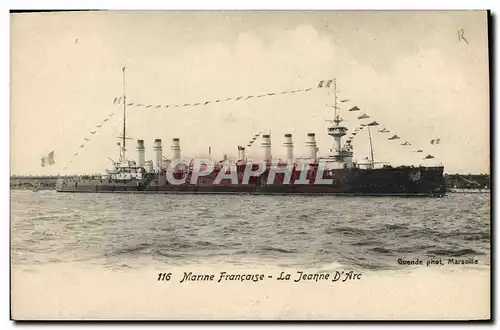 Cartes postales Bateau La Jeanne d'Arc