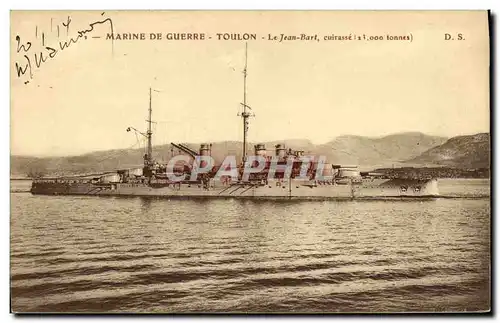 Ansichtskarte AK Bateau Toulon le Jean Bart Cuirasse