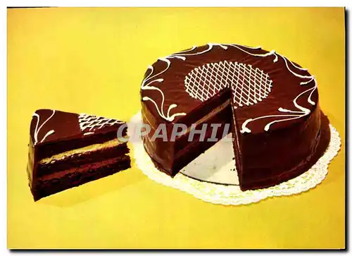 Cartes postales moderne Sachertorte Gateau Sacher