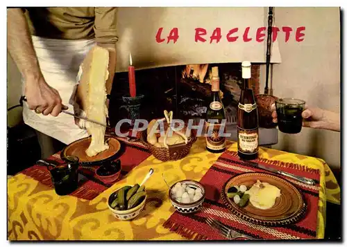 Cartes postales moderne La raclette