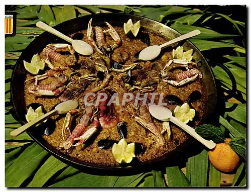 Cartes postales moderne Roussillon gastronomique Paella Valenciana