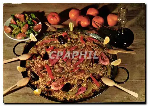 Cartes postales moderne Valenciana Paella Valenciana